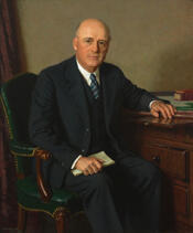 Portrait of Samuel Taliaferro Rayburn