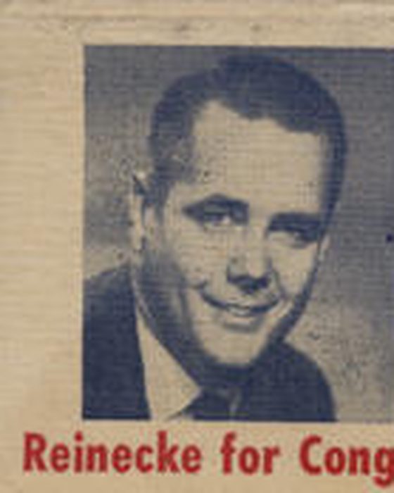 Portrait of Edwin Reinecke