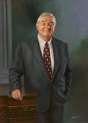 Portrait of Charlie Rose