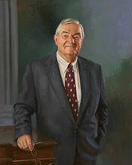 Portrait of Charlie Rose