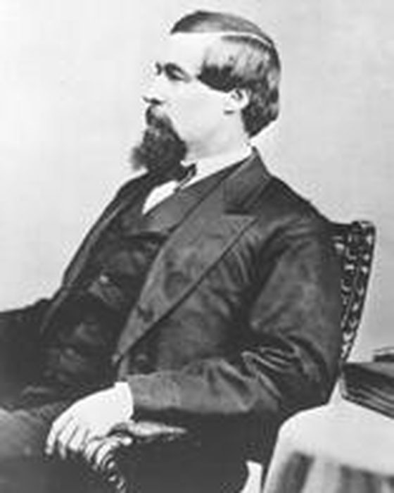 Portrait of Edmund Gibson Ross