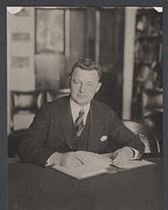 Portrait of Harry Sandager