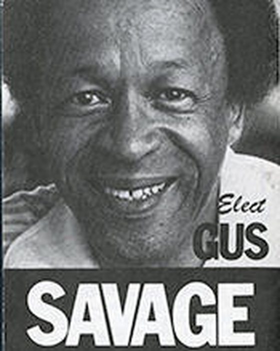 Portrait of Gus Savage