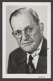 Paul Werntz Shafer portrait