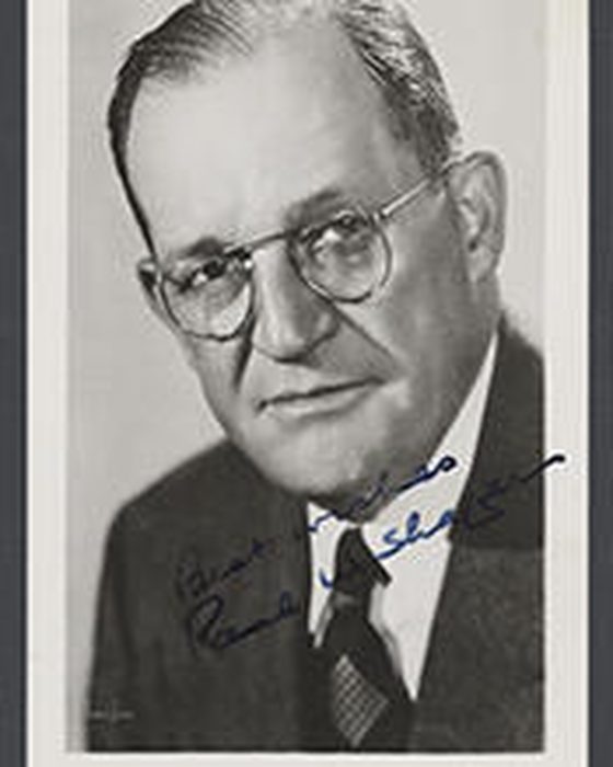 Portrait of Paul Werntz Shafer