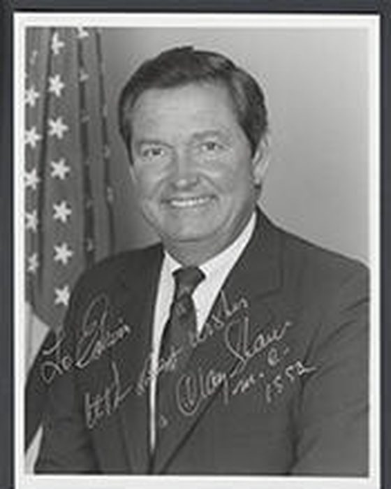 Portrait of E. Clay Shaw Jr.