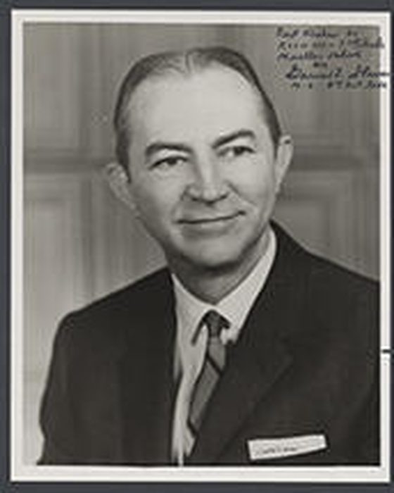 Portrait of Garner E. Shriver