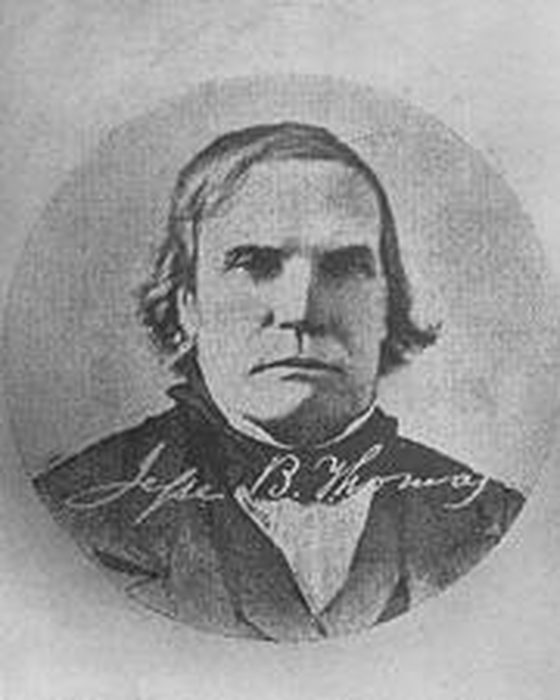 Portrait of Jesse Burgess Thomas