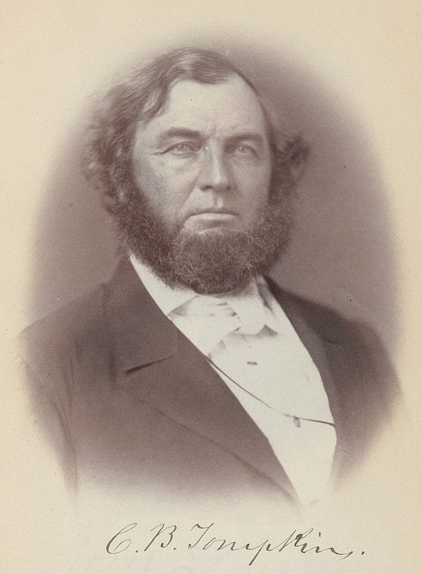 Portrait of Cydnor Bailey Tompkins