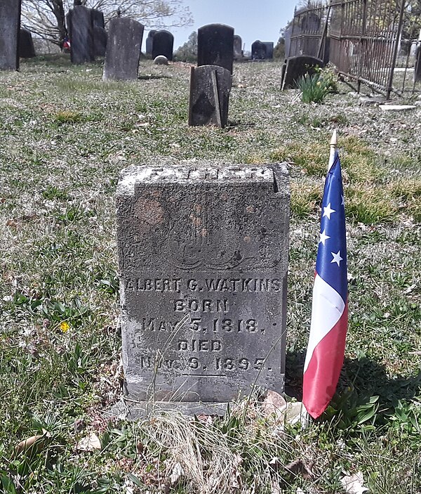 Portrait of Albert Galiton Watkins