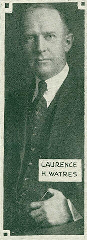 Laurence Hawley Watres portrait