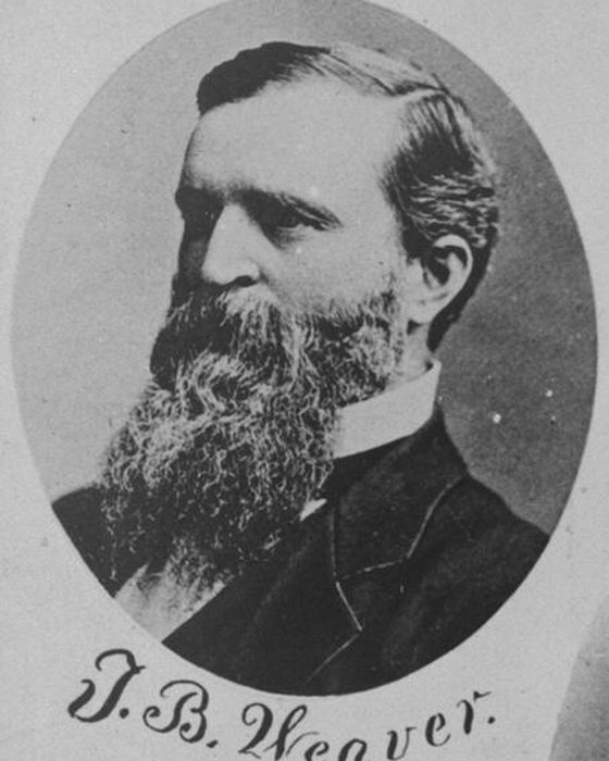 Portrait of James Baird Weaver