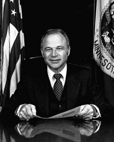 Albert Harold Quie portrait