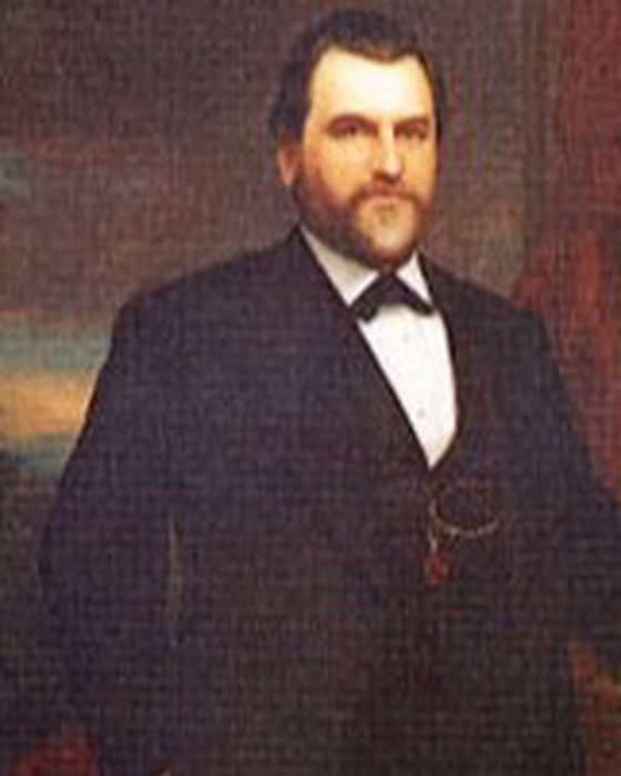 Portrait of Amasa Leland Stanford