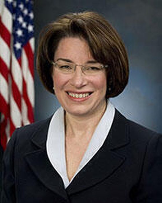 Portrait of Amy Klobuchar