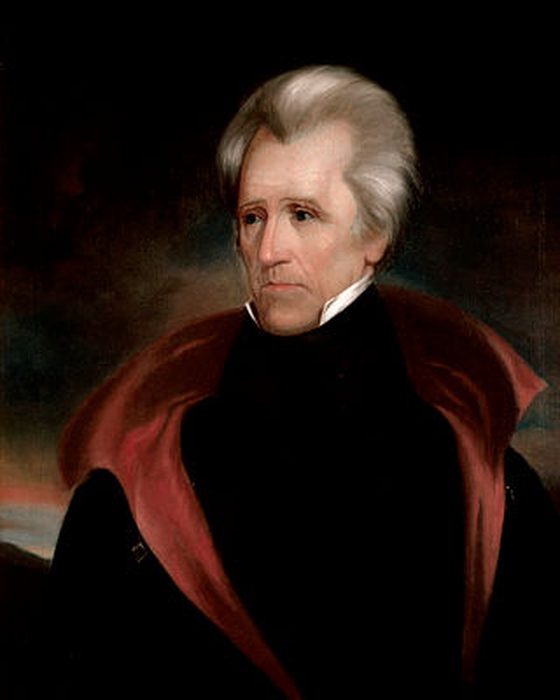 Portrait of Andrew Jackson