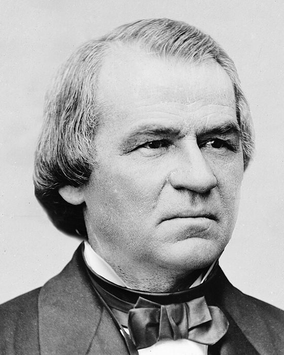 Portrait of Andrew Johnson