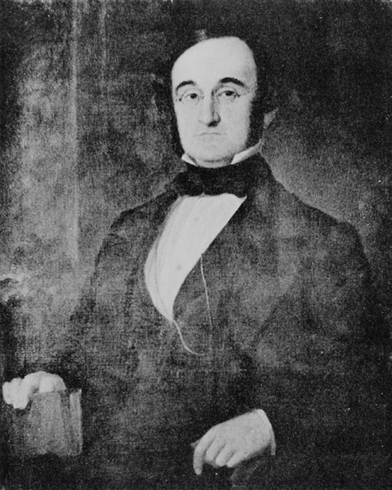Portrait of Benjamin Franklin Perry