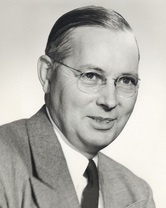 Portrait of Burton Melvin Cross