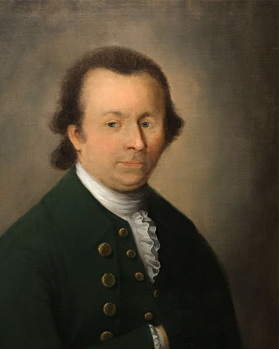 Portrait of Button Gwinnett