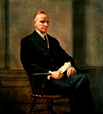 Calvin Coolidge portrait