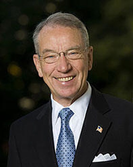 Portrait of Chuck Grassley