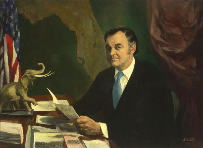Claude Roy Kirk portrait