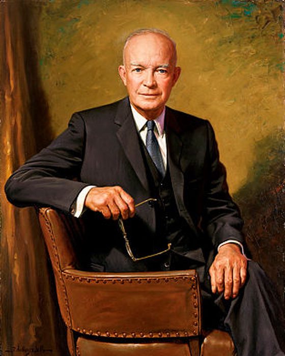 Portrait of Dwight D. Eisenhower