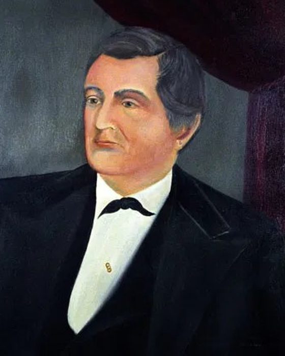 Portrait of Elisha Baxter