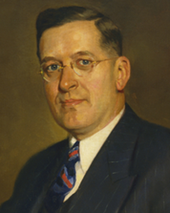 Portrait of Elmer Austin Benson