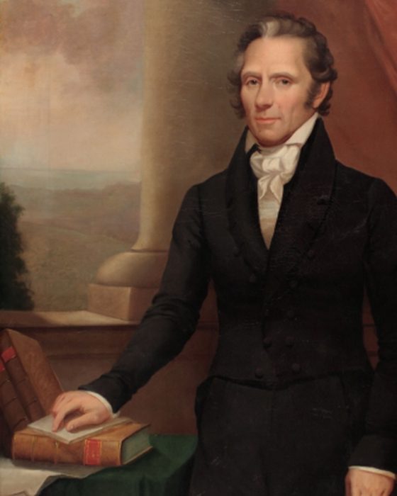 Portrait of Enos Thompson Throop