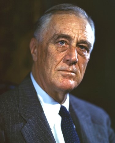 Portrait of Franklin Delano Roosevelt