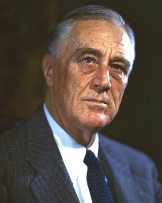 Portrait of Franklin Delano Roosevelt