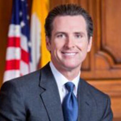 Portrait of Gavin Newsom