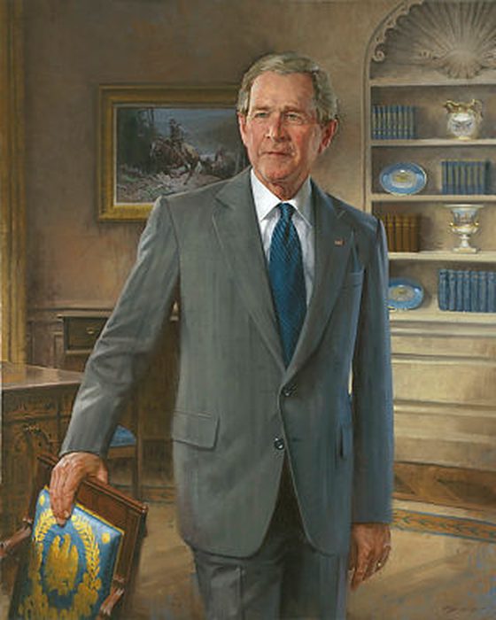 Portrait of George W. Bush