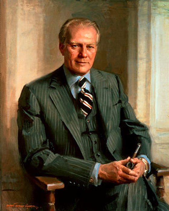 Portrait of Gerald R. Ford