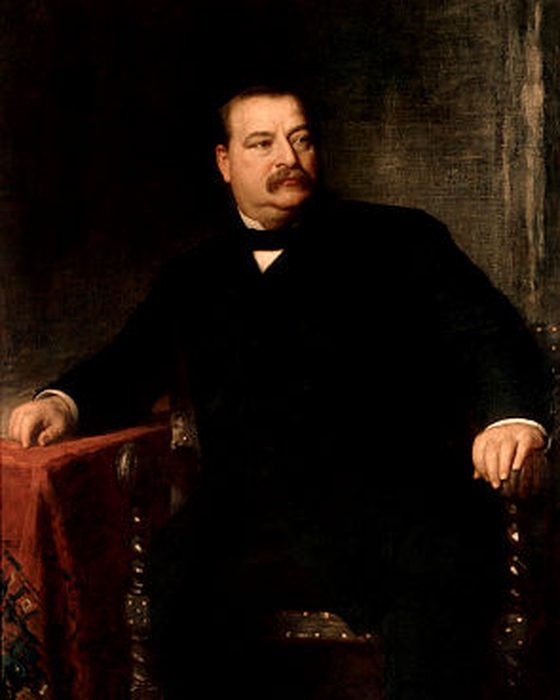 Portrait of Grover Cleveland
