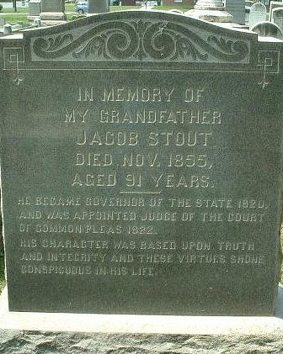 Portrait of Jacob Stout