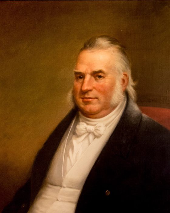 Portrait of James Fenner