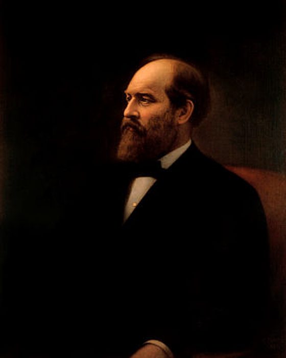 Portrait of James A. Garfield