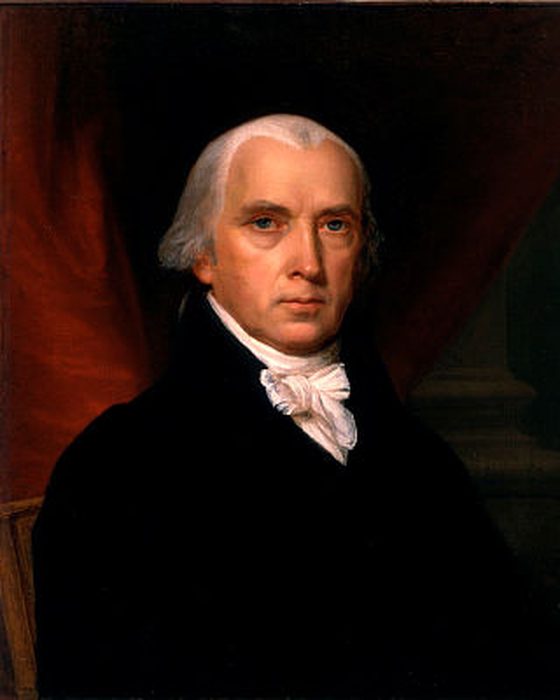 Portrait of James Madison
