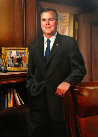 Jeb Bush portrait