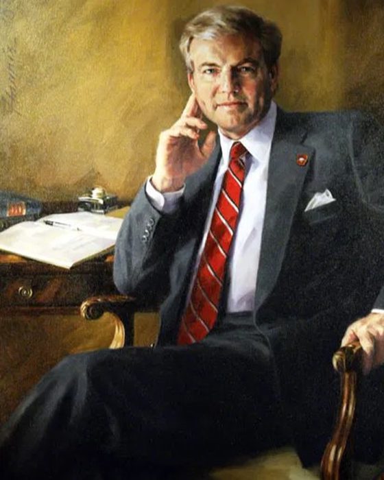 Portrait of Jim Guy Tucker