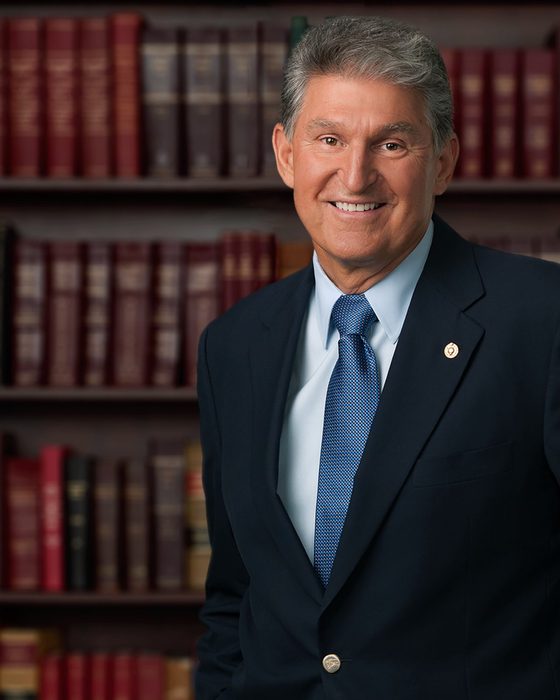 Portrait of Joe Manchin III