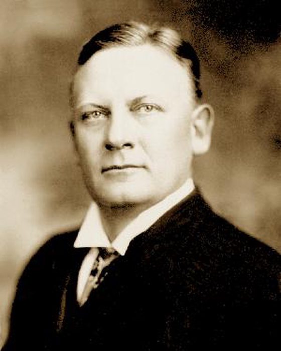 Portrait of Luther Egbert Hall