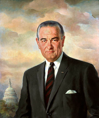 Lyndon B. Johnson portrait