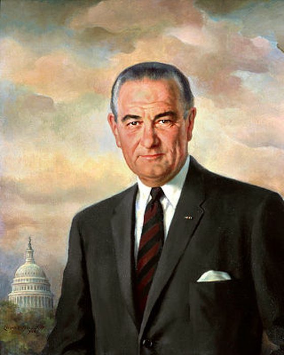 Portrait of Lyndon B. Johnson