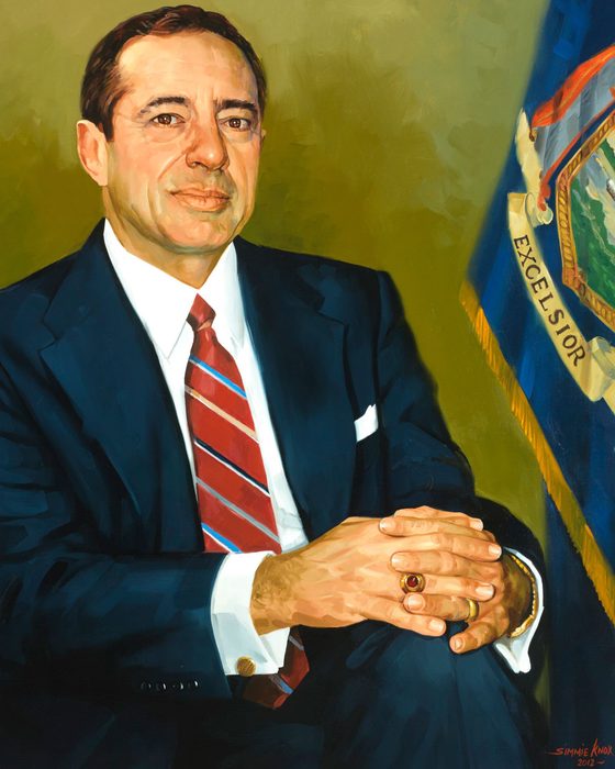 Portrait of Mario Matthew Cuomo