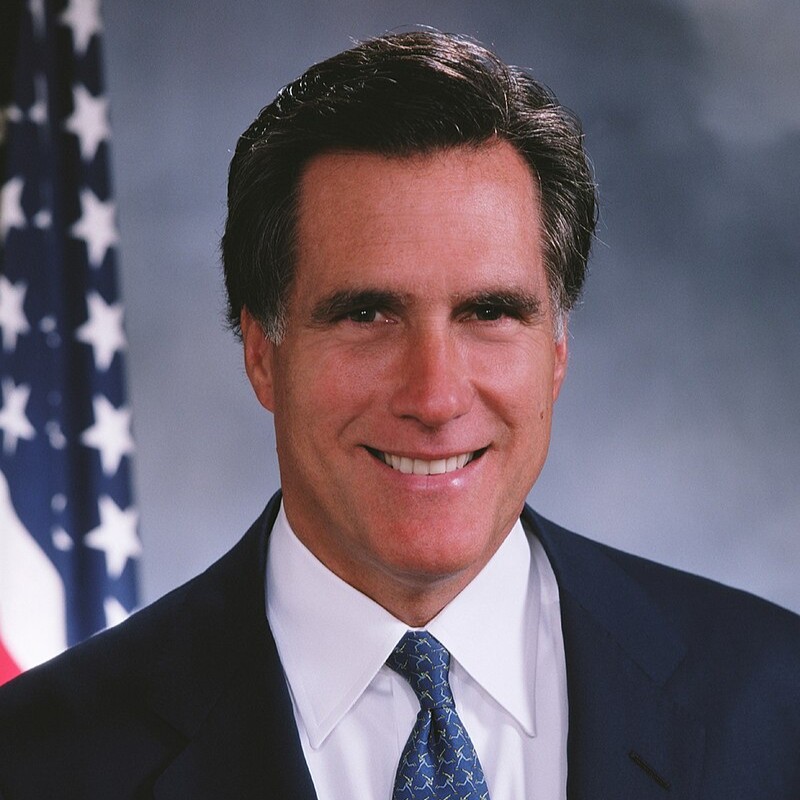 Portrait of Mitt Romney