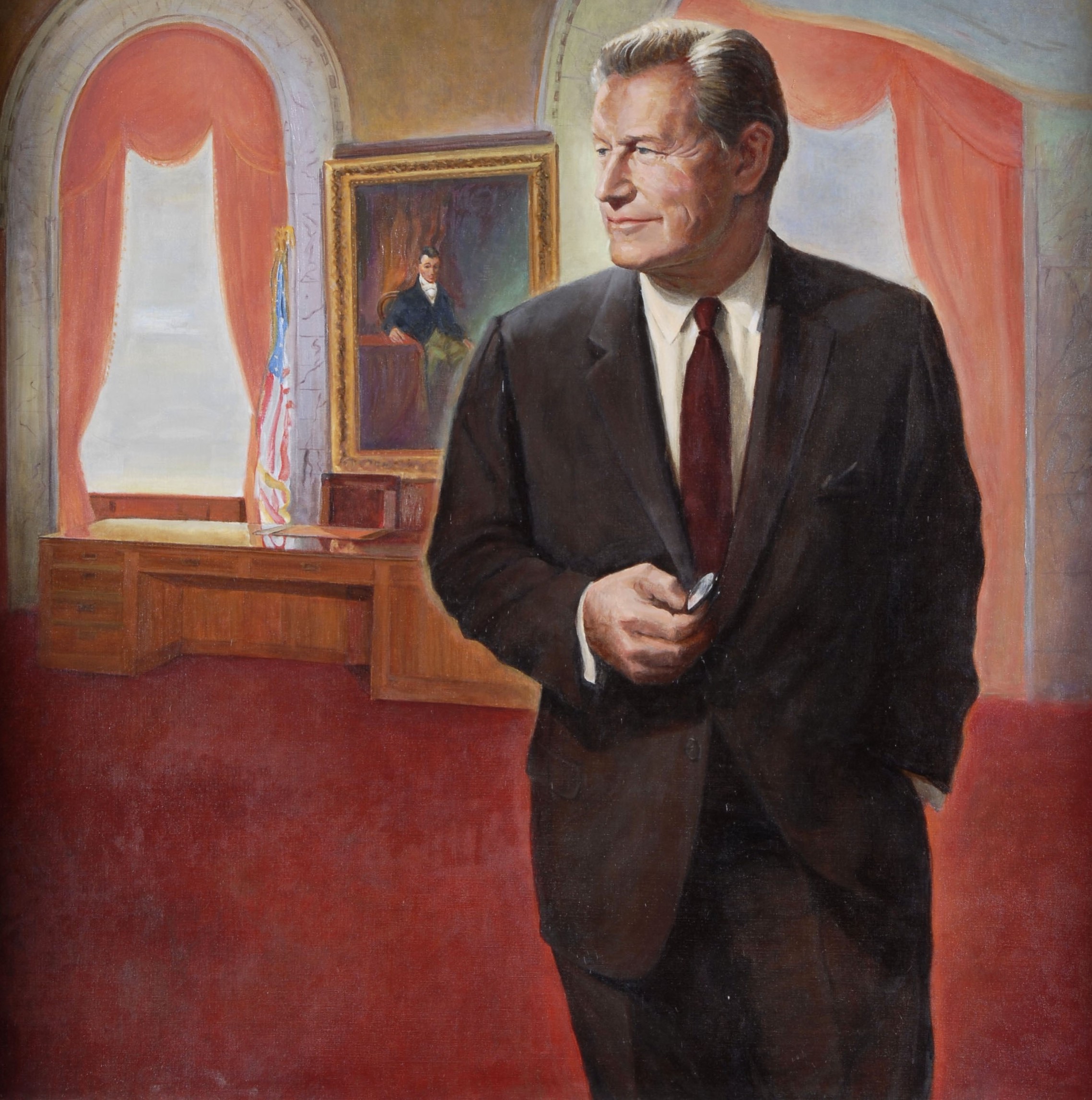 Portrait of Nelson Aldrich Rockefeller